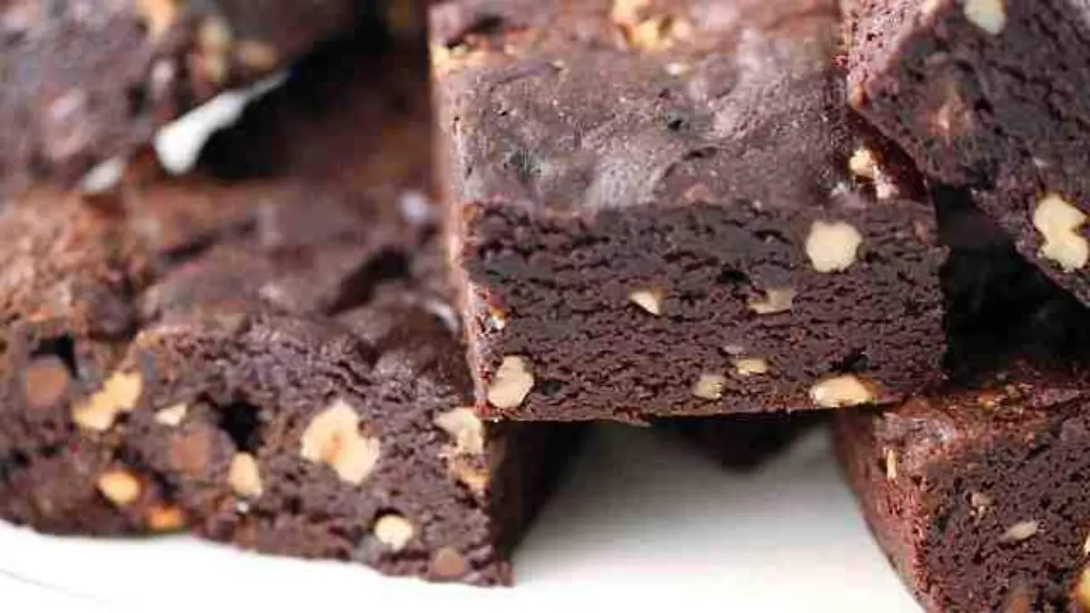 Brownie con nuez.